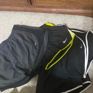 3 pair Nike athletic shorts